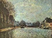 Alfred Sisley The St.Martin Canal France oil painting reproduction